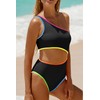 Women's One Piece Swimsuit- One Shoulder Bathing Suit Cutout Tummy