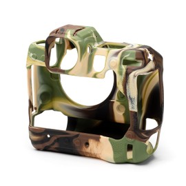 easyCover Funda de silicona para cámara compatible con Nikon Z9 (camuflaje)