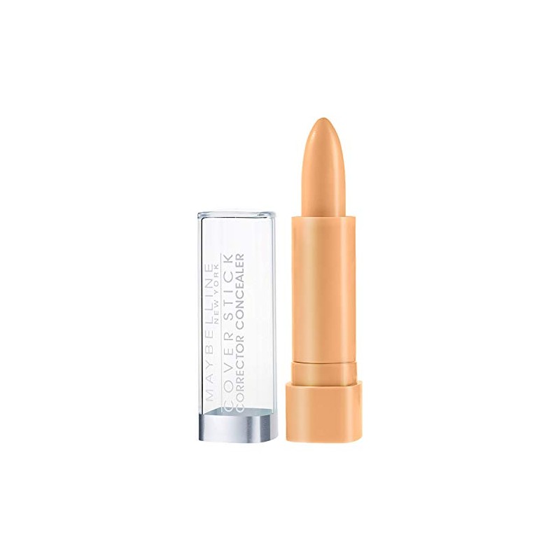 Maybelline New York Cover Stick Corrector Concealer, Medium Beige, 0.16