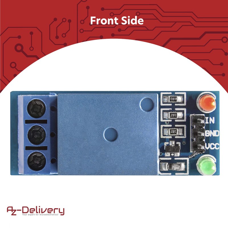 AZDelivery 1-Relay 5V KF-301 Module Parent