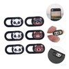 COHEALI Cute Cartoon Panda Webcam Cover Slide for Laptops and