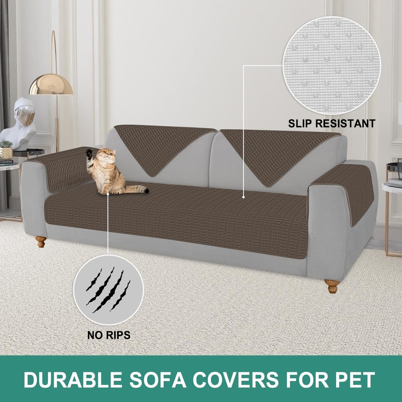 Foxdecor Couch Arm Covers Sofa Arm Covers, Arm Chair Covers