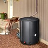Collapsible Rain Barrel, 132 Gallon Portable Rainwater Collection System, Water