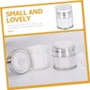 Baluue 2pcs Reusable Lotion Cream Storage Bottles Air Pump Dispenser