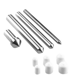 Simple Woodturning Tools Live Chuck Points Kit with Optional Reversing Adapter for Woodturning Lathe - No