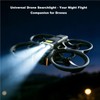 Universal Drone LED Searchlight,Night Flight Safety Warning Light Spotlight