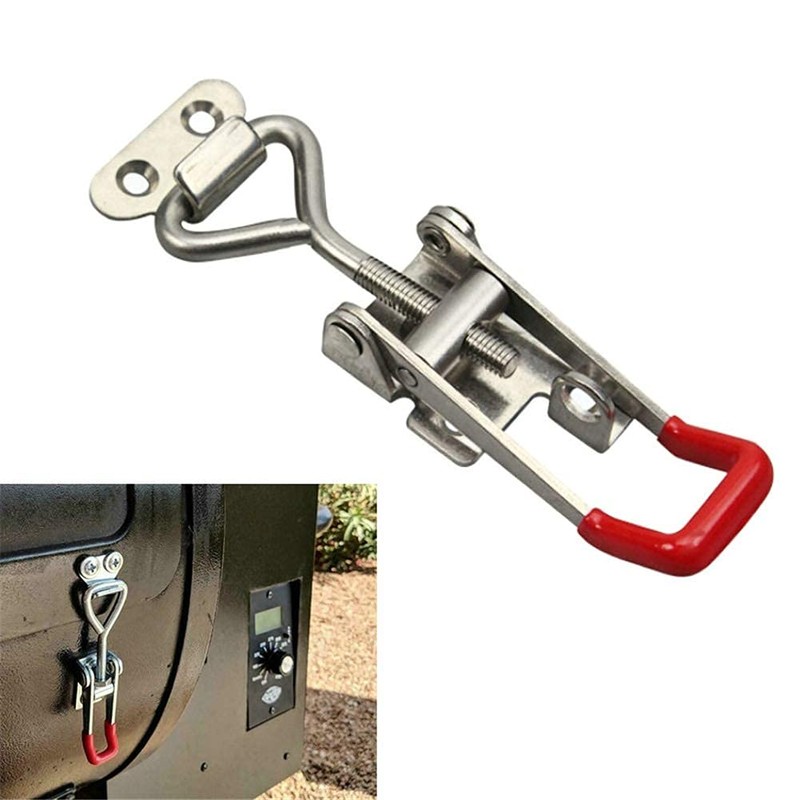 feedal 2 x Adjustable Toggle Clamp for Doors Cupboards Crates