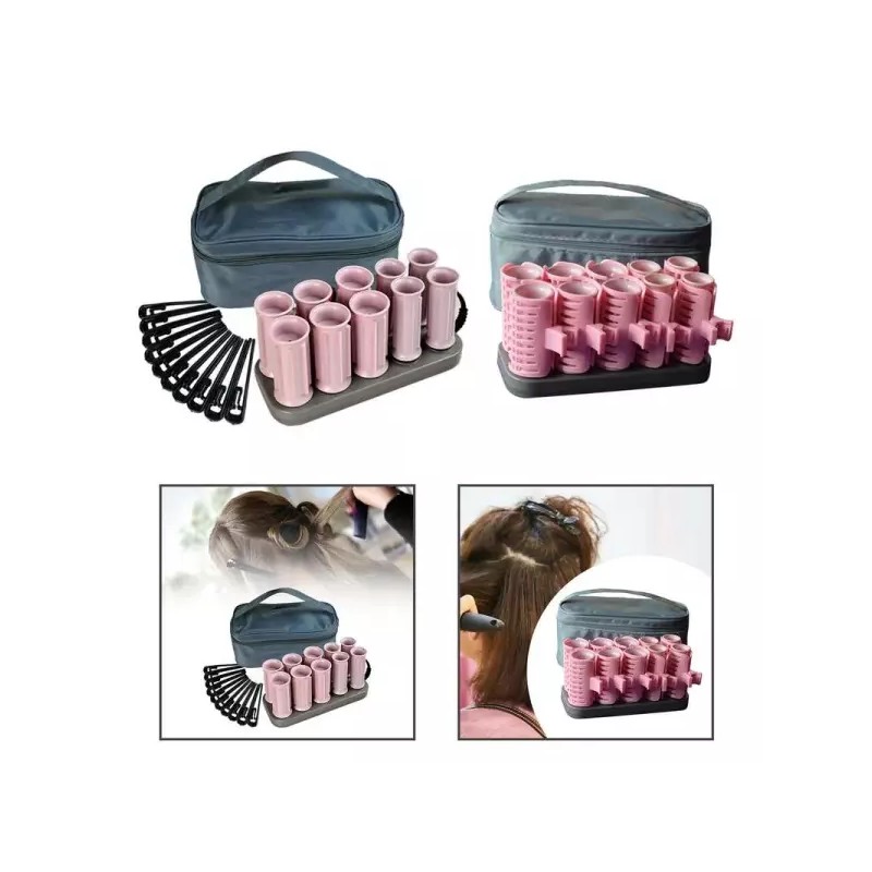 10개입 열전도 헤어롤러 간편한 사용 클래식 빠른 가열 DIY 헤어스타일