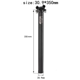 Seat Post,Bike Seatpost 30.9mm 350mm Bicycle Saddle Angle Adjustable Seatpost for MTB Road Bike BMX (30.9*350)