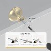 goldenwarm 10 Pack Gold Cabinet Knobs Brushed Brass Dresser Drawer