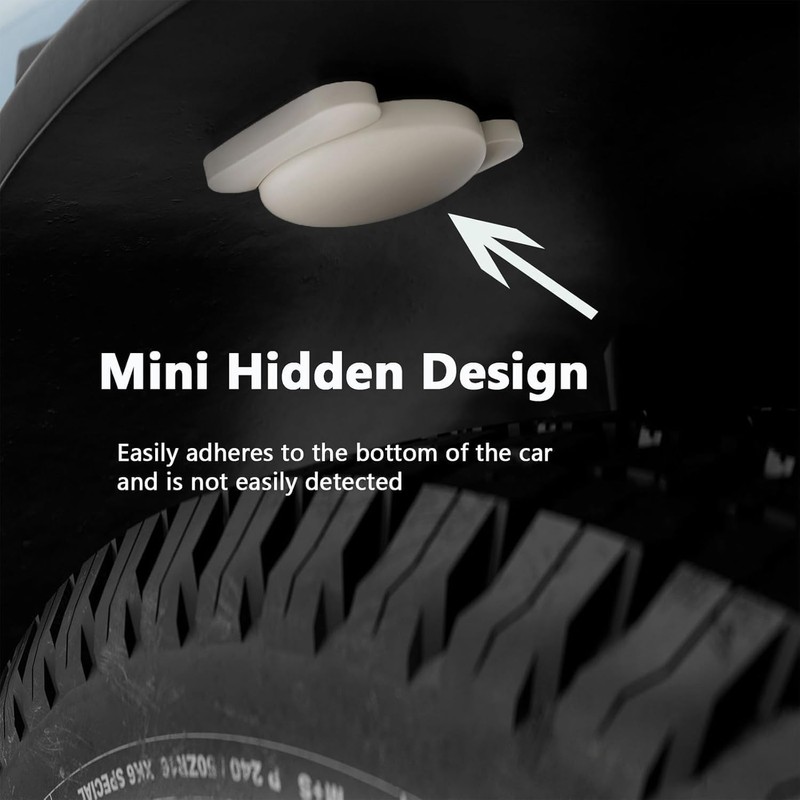 Hongtop Tracker Device for Vehicles,No Subscription GPS Car Tracker Works