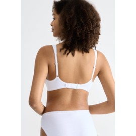 Sloggi Womens Basic+ Soft Bra, White, 38A UK