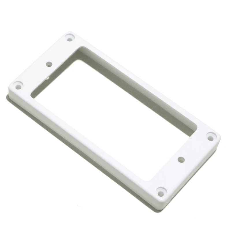 Pair of humbucker pickup surround rings for curved top guitar