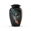 ARYSTPU Small Keepsake Cremation Urn – 3-Inch Black Mini Urns