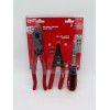 Milwaukee Lineman's Pliers Wire Stripper Screwdriver Hand Tool Kit 3