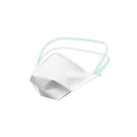 Saffron N95 Mask, US NIOSH Approved, Beak-Shaped Folding Type, Small Size, 1 Box, 20 Pieces, White