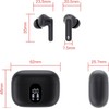 Wireless Earbuds, Bluetooth 5.4 Headphones Bass Stereo, Ear Buds with
