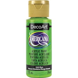 Deco Art Americana Acrylic Multi-Purpose Paint, Irish Moss,Green,59 ml (Pack of 1)