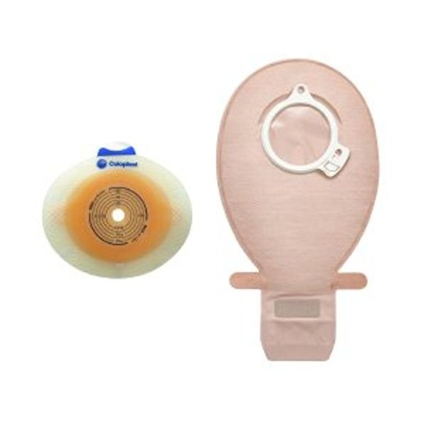 Ostomy Barrier SenSura Click Trim to Fit Adhesive 2 Flange Red Code 3/8 to 1-3/4 Stoma (#10021, Sold Per Box) by SenSura