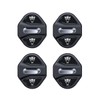 AJLOTMO 4Pcs Car Door Lock Latches Covers Compatible with Jaguar