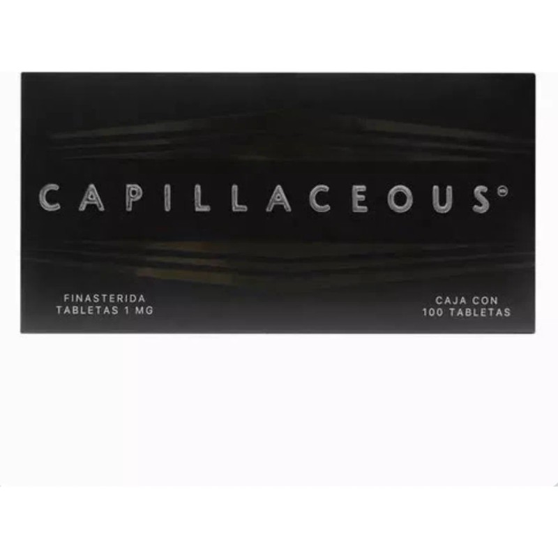 Finasterida 1 Mg Caja Con 100 Tabletas / Capillaceous®