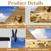 Pnylzzyxh 7x5ft Egyptian Pyramids Backdrop Blue Sky Scenery Backdrop Egypt