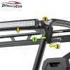 DYSO Roof 50'' LED Light Bar Pop-up Windshield Mount Fit