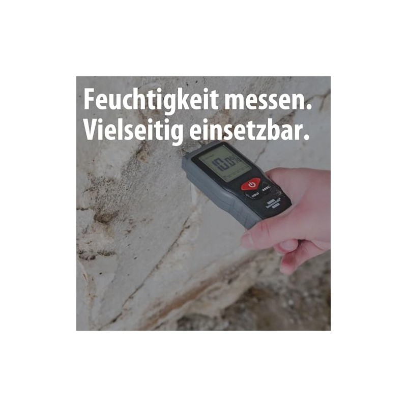 Brennenstuhl Moisture Meter FM-01 (Moisture Meter for Wood or Building