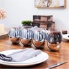 Firewine WINE GLASS - SILVER STEMLESS, Modern Silver Stemless Wine
