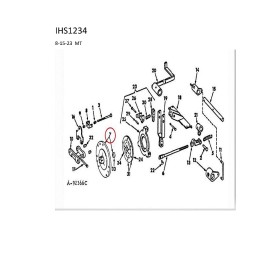 OKTractor IHS1234 154 Loboy Clutch Pressure Plate - Fits International Models 154, 185