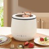 Mini Rice Cooker 1.8L Multi Functional Button Control Nonstick Porridge