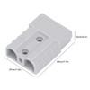 2 Set Battery Quick Connector 50A 600V Fireproof High Conductivity