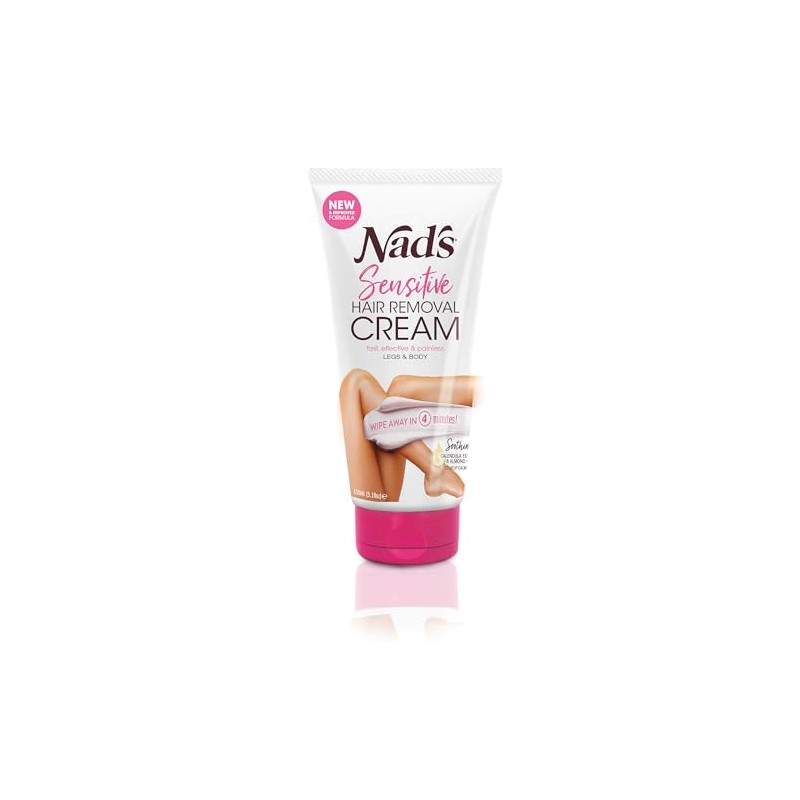 NAD'S 4903EN06 Sensitive Hair Removal Cream, 5.1 Ounce