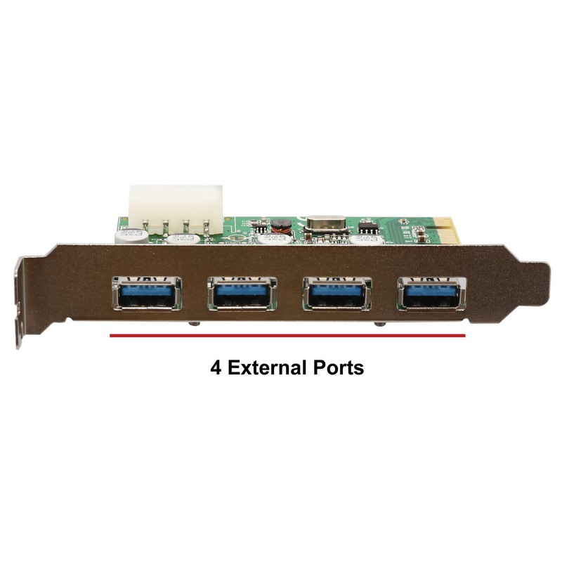 Syba Super Speed USB 3.0 4 Port PCI-e x 1