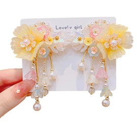 Hair Clip, Children, Old Fashioned Hairpins, Set of 2, Girls, Women's, Hair Accessories, Cute, Chinese Style, For Cos, Kimono, Yukata, Japanese Style, Elegance, Tools, Accessories, Cosplay Costume,