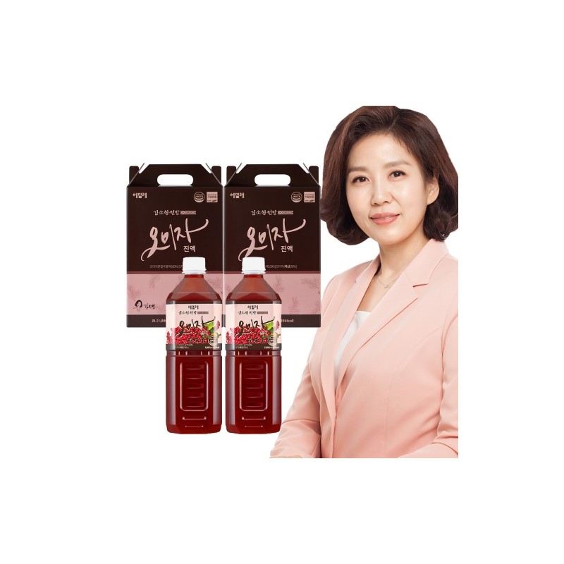 Kim So-hyung Schisandra Berry Extract 1,000ml 2 Bottles / 김소형