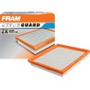 FRAM Extra Guard Engine Air Filter Replacement, Easy Install w/