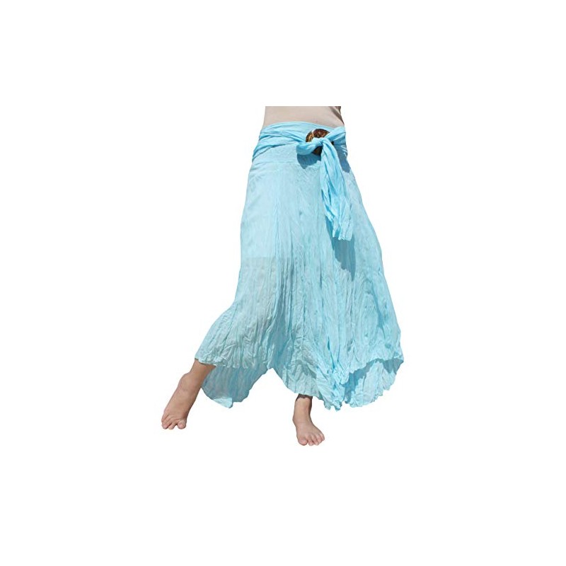 Svenine Brand Wild Light - Falda Larga de algodón con