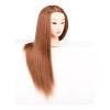 C&Q 70% Cabello Humano Maniquí Cabeza Para Trensado Cabe Maniquí