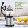 ASLATT Electric Citrus Juicer Squeezer Stainless Steel, Orange Juicer Electric,Homemade