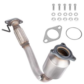 Liangchi High Flow Front Catalytic Converter Kit Direct-Fit Chevy & GMC Models - Captiva Sport 2012-2015 Equinox 2010-2017 Terrain 2010-2017 - L4 2.4L/679-544