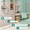 Alise Shower Glass Door Handle,Sliding Shower Doors Knob,One Sided Pull