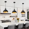 AMRUIPO 12 Inch Farmhouse Pendant Lights Kitchen Island Hanging Light