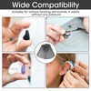 14 Pack Tulip Hearing Aid Domes Replacement Compatible with GN
