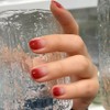 Middle short nail tip for attaching artificial nails, round shape, 1 piece, short nail tip #16 grader / 인조손톱 붙이는 미들 숏 네일팁 라운드쉐입, 1개, 숏네일팁#16그라레드