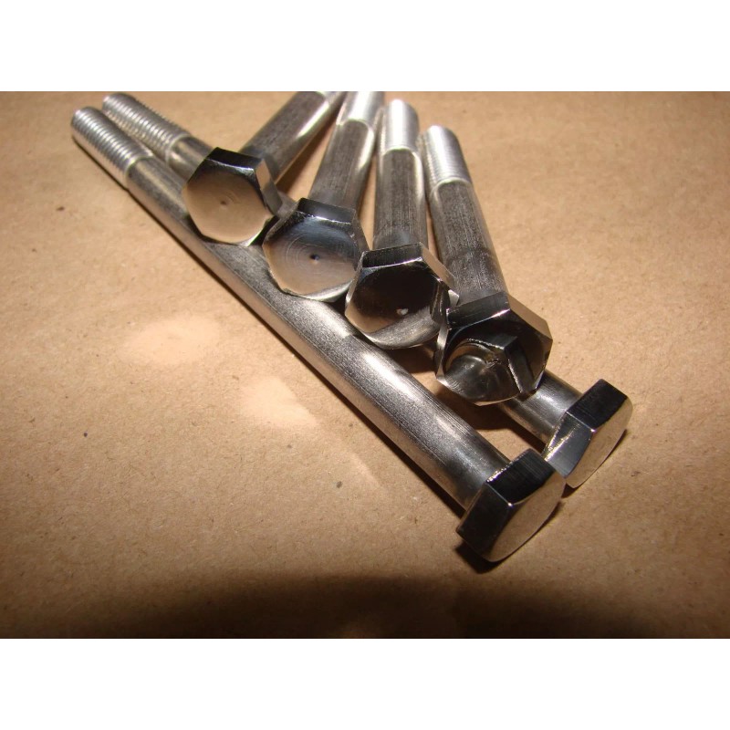 Stainless Cycle Honda XR75 1973-1976 Polished Hexhead Stainless Engine Motor