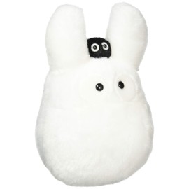 Studio Ghibli My Neighbor Totoro Fluffy Bean Bag, M, Small Totoro Plush Toy, Height 5.9 inches (15 cm)