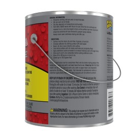 Flex Seal Liquid, Rubber Coating Sealant, Waterproof, Flexible, Breathable, and UV Resistant, Roof Repair, Basements, RV, Campers, Trailers, Marine, EPDM, Masonry, Gray, 1 Gallon