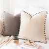 MONDAY MOOSE Decorative Throw Pillow Covers Cushion Cases, Set of
