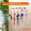 BTLIN Magnetic Hooks, Small Strong Neodymium Hook Magnet, 15 mm